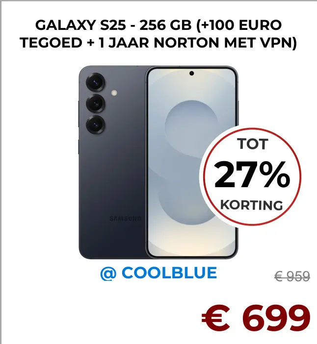 Aanbieding: Galaxy s25
