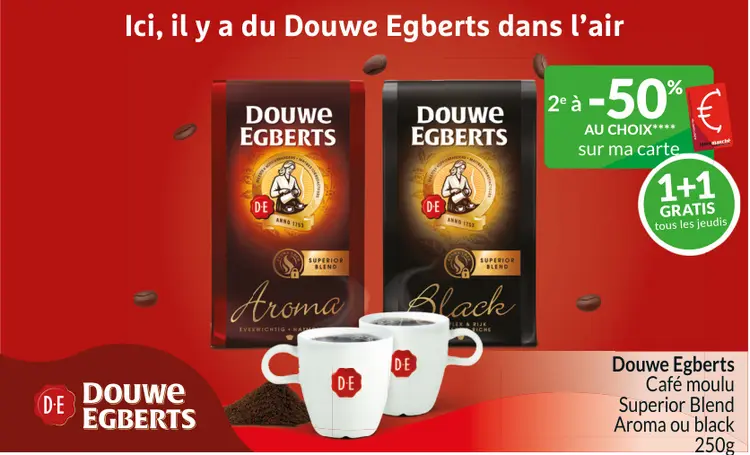 Offre: Café moulu Superior Blend Aroma ou black