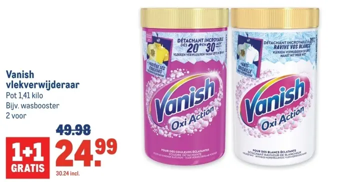 Aanbieding: vlekverwijderaar