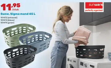 Aanbieding: Sunw. Sigma mand