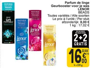 Offre: Parfum de linge / Geurbooster voor je was