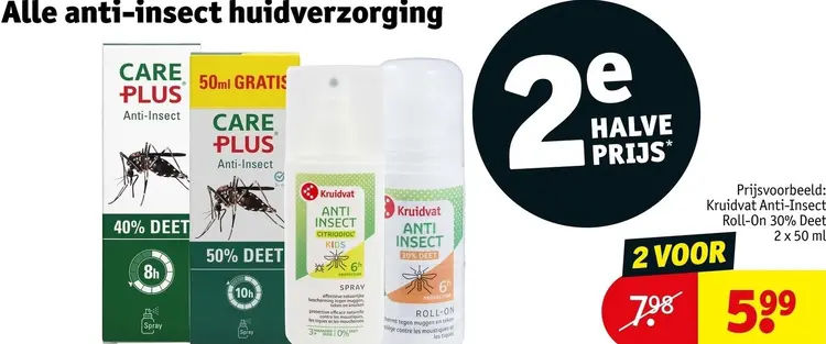 Aanbieding: Anti-insect huidverzorging