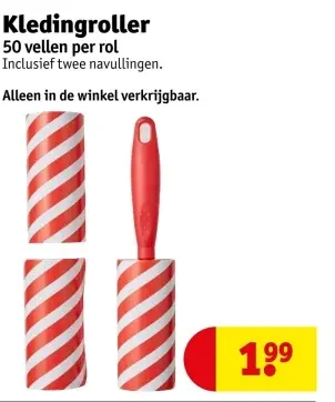 Aanbieding: Kledingroller