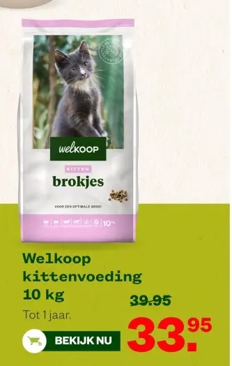 Aanbieding: kittenvoeding