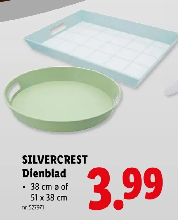Promotie: Dienblad