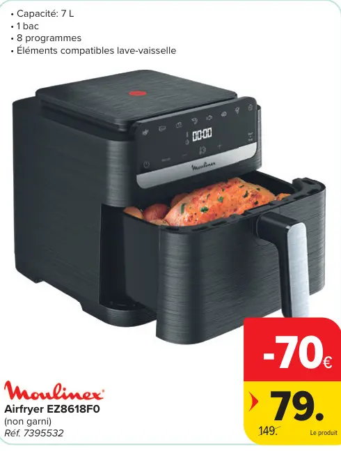 Offre: Airfryer EZ8618F0