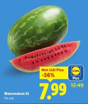 Aanbieding: Watermeloen XL