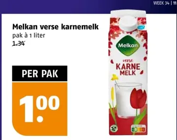Aanbieding: Melkan verse karnemelk