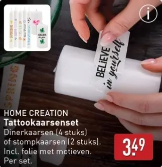 Aanbieding: Tattookaarsenset