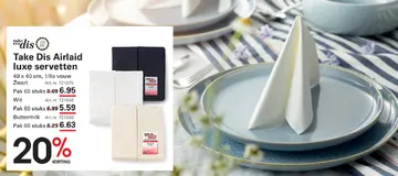 Aanbieding: Take Dis Airlaid luxe servetten