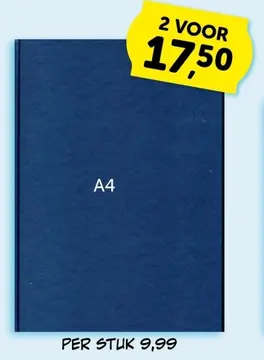 Aanbieding: Blanco Dummie A4