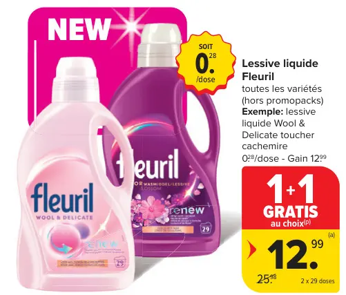 Offre: Lessive liquide