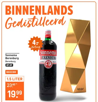 Aanbieding: Sonnema Berenburg