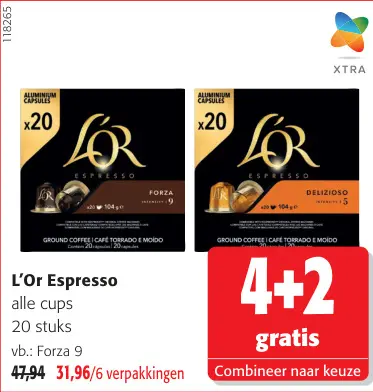Promotie: Cups