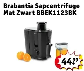 Aanbieding: Brabantia Sapcentrifuge Mat Zwart