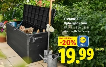 Aanbieding: Opbergbox tuin