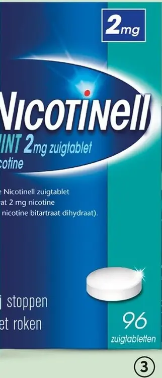 Aanbieding: Zuigtabletten mint 2 mg 96 stuks