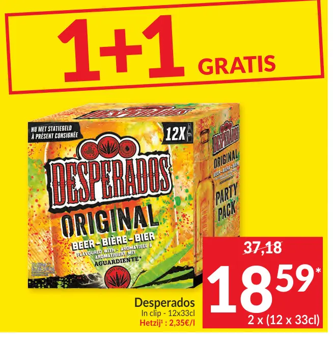 Promotie: Desperados Original
