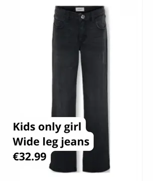 Aanbieding: Kids only girl Wide leg jeans