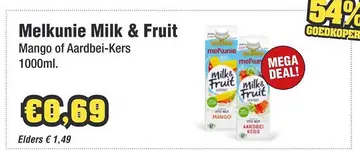 Aanbieding: Melkunie Milk & Fruit