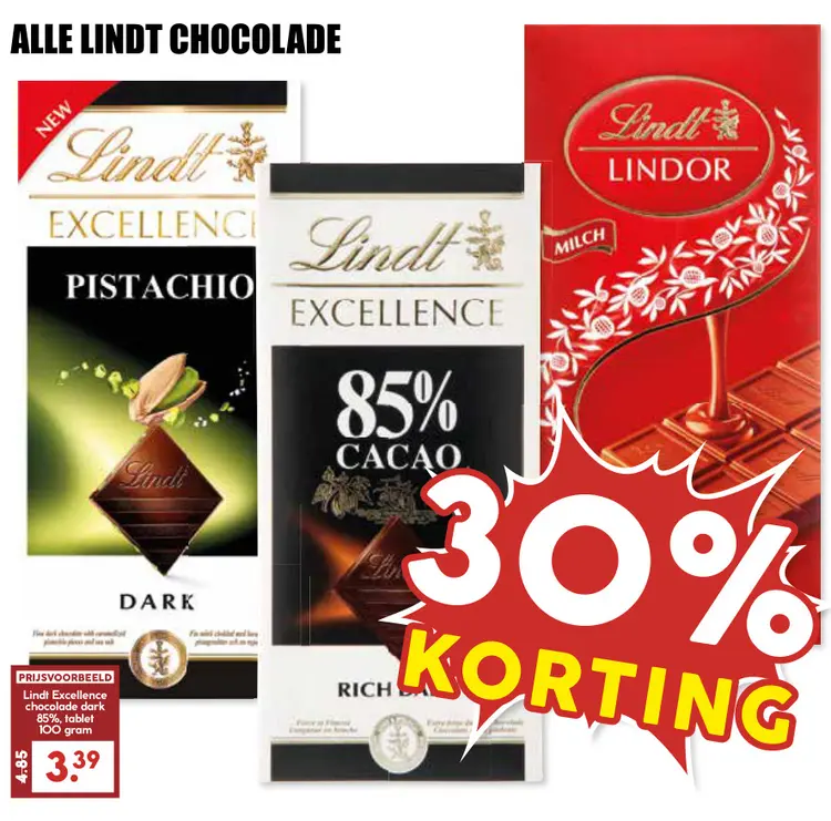 Aanbieding: Lindt Chocolade