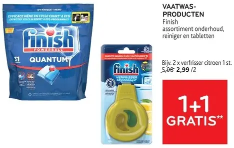 Promotie: Vaatwasproducten