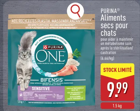 Offre: Aliments secs pour chats