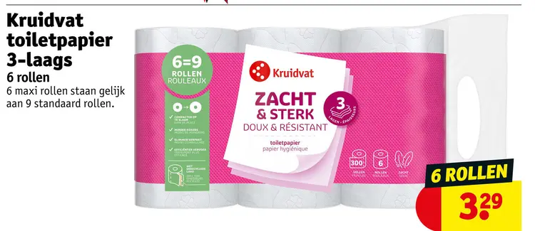 Promotie: Toiletpapier