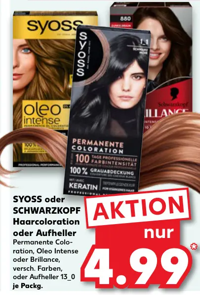 Aanbieding: Haarcoloration oder Aufheller