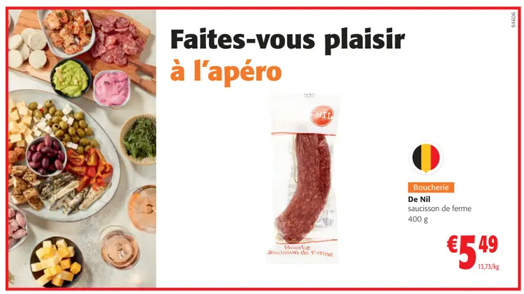 Offre: Saucisson de ferme