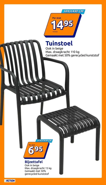 Aanbieding: Tuinstoel