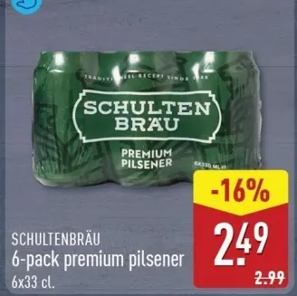 Aanbieding: premium pilsener