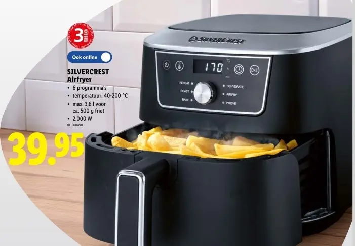 Promotie: Airfryer
