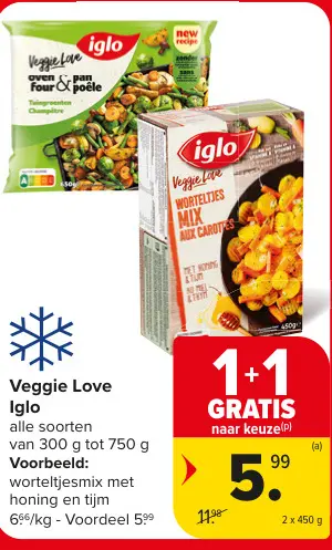 Promotie: Veggie Love