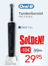Aanbieding: Oral-B Tandenborstel PRO X BLACK