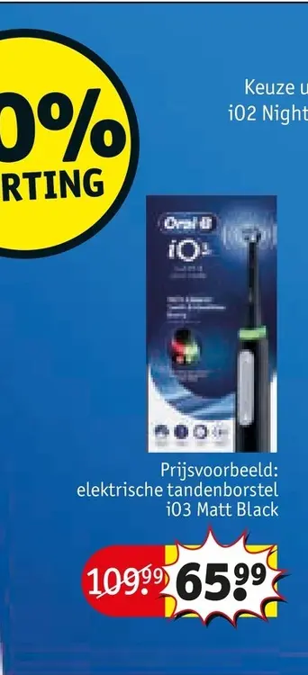 Aanbieding: Oral-B elektrische tandenborstel