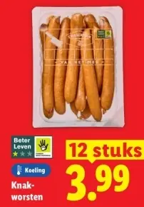 Aanbieding: Knackworsten