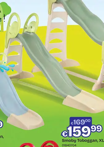 Offre: Smoby Toboggan, XL Vert/Beige