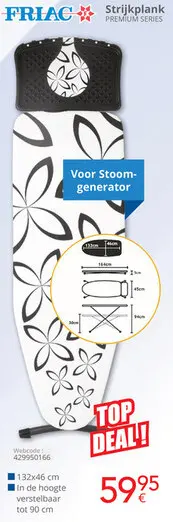 Promotie: Strijkplank