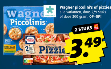 Aanbieding: Wagner piccolini's of pizzies