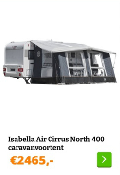 Aanbieding: Isabella Air Cirrus North 400 caravanvoortent