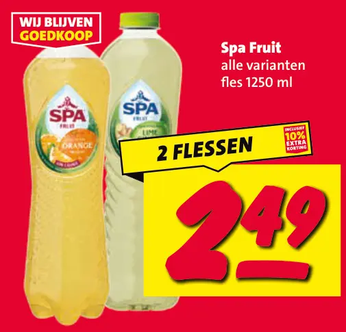 Aanbieding: Spa Fruit