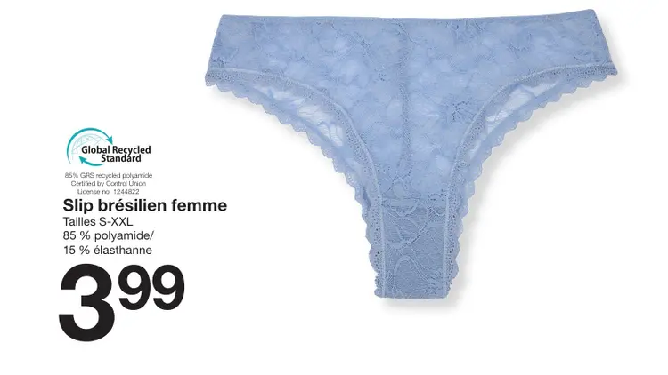 Offre: Slip brésilien femme