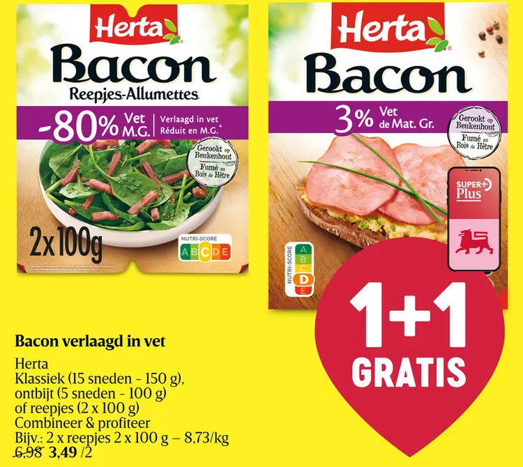 Promotie: Bacon