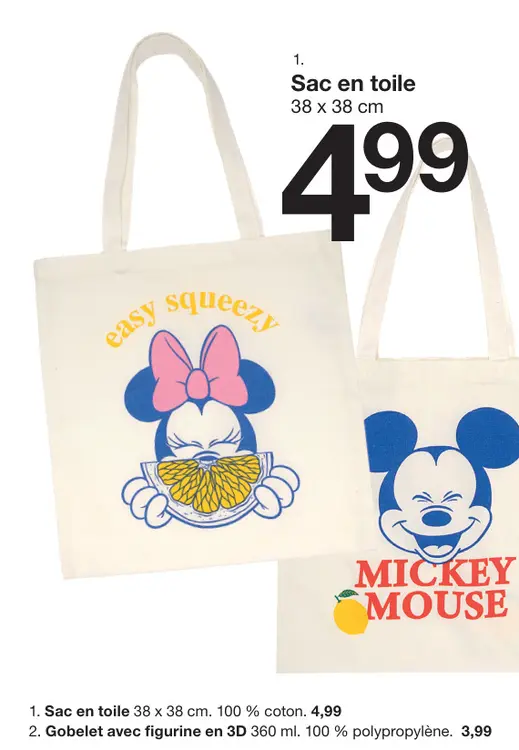 Offre: Sac en toile