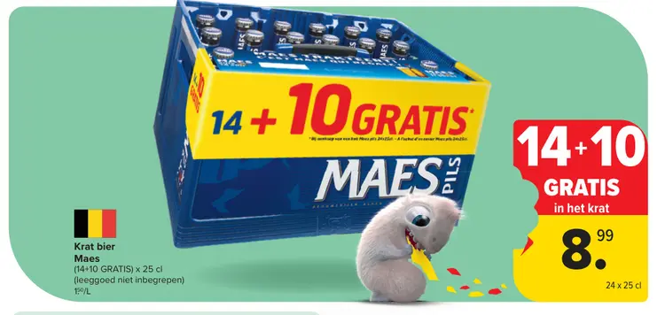 Aanbieding: Krat bier