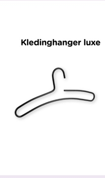 Aanbieding: Kledinghanger luxe - zwart