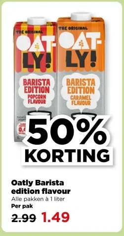 Aanbieding: Oatly Barista edition flavour