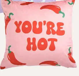 Aanbieding: Kussen You're Hot