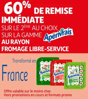 Promotie: La gamme Apérivrais